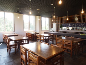 大厳寺高原キャンプ場|希望館|レストラン店内